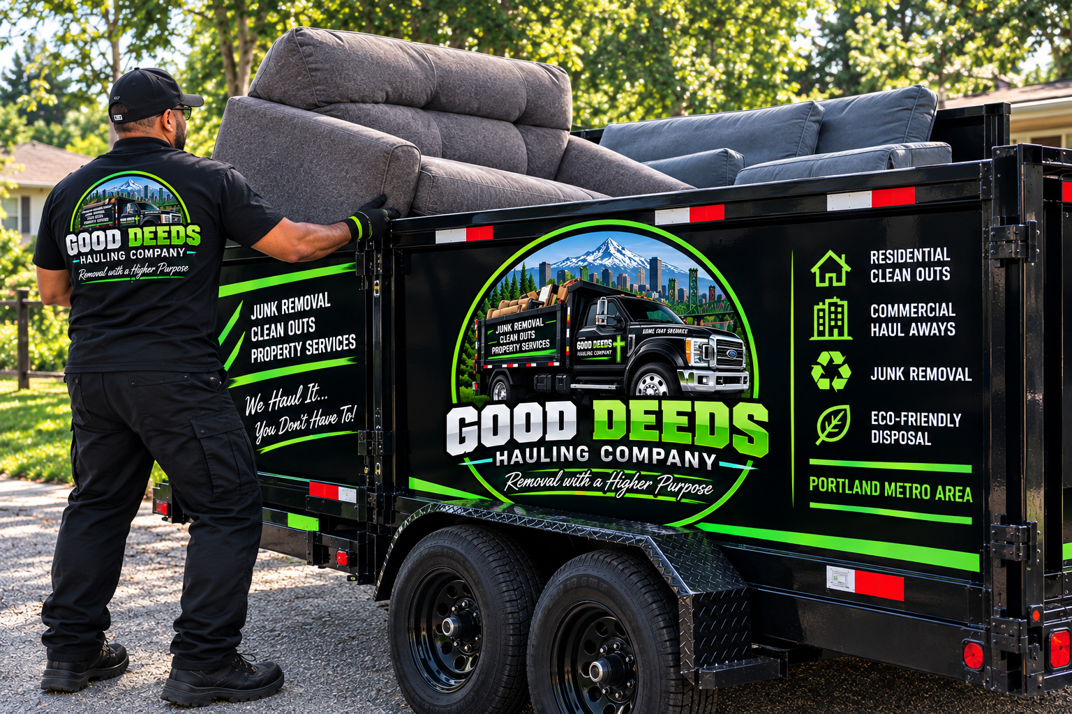 Good Deeds Hauling Company,LLC logo